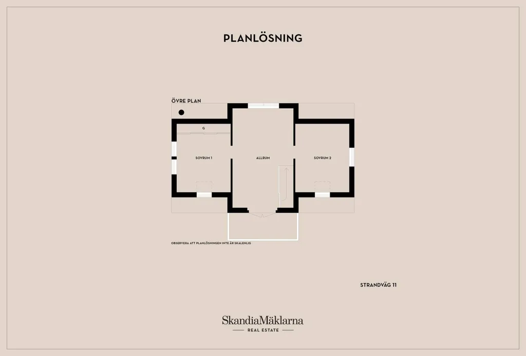 Plan - Architectural Villa with Lake View in Järnevid