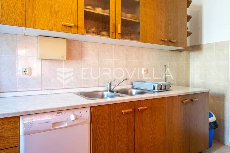 Köök - Two-Bedroom Apartment with Terrace in Trogir