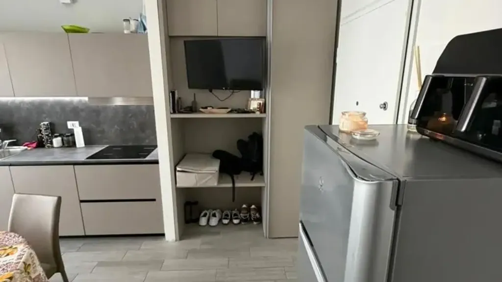 Köök - Rented Flat with Terrace in Bologna
