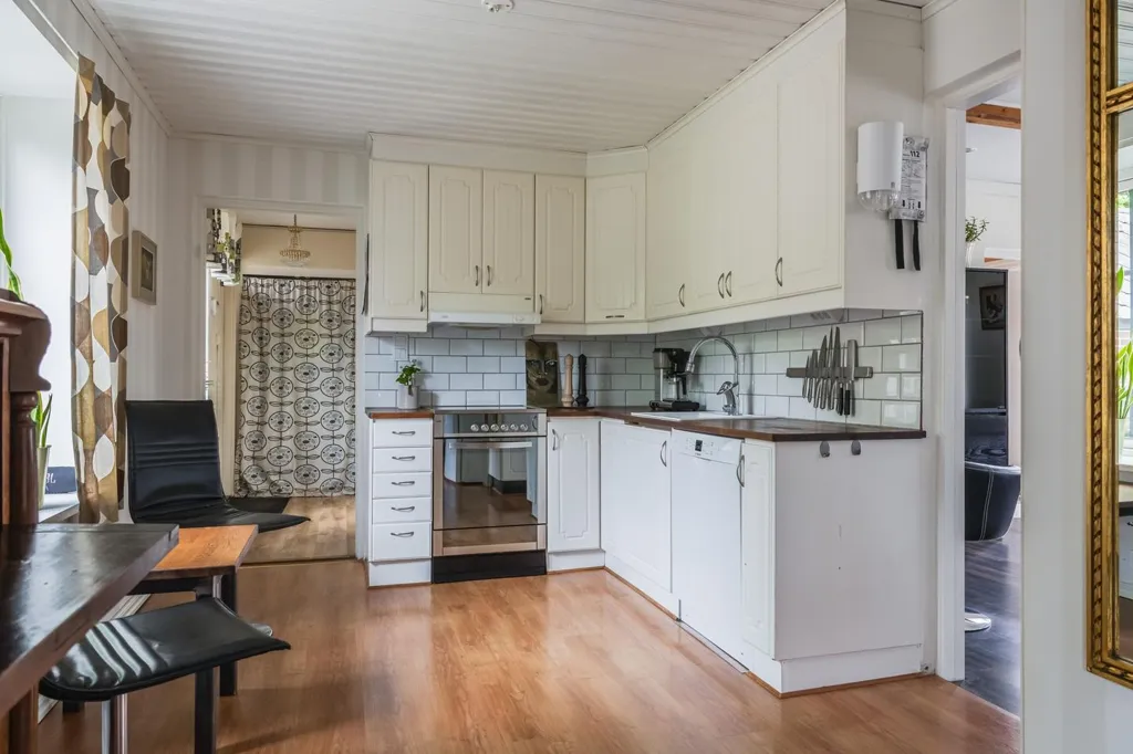 Köök - Villa with Air Source Heat Pump in Simrishamn