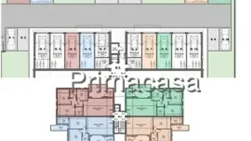 Plaan - New Apartment with Balcony in Carpi