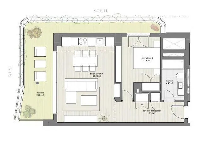 1-Bedroom Apartment with Pool in Estepona Centre