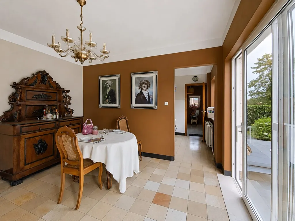 Söögituba - House with 60 m² Terrace in Herent