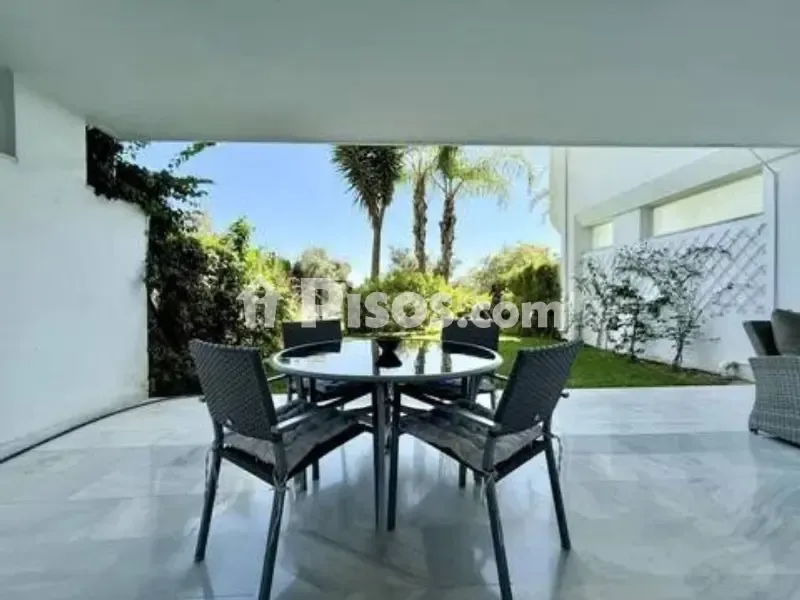 Terrass - Apartment with Private Garden in Guadalmina