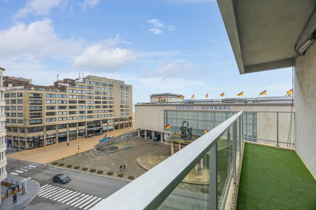 Balcon - Appartement d'Angle avec Terrasse au Centre d'Ostende