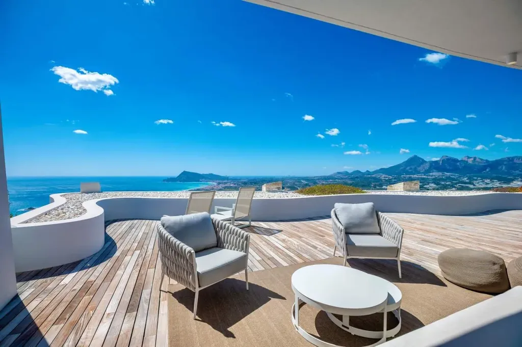 Terrass - Penthouse with Sea View in Altea