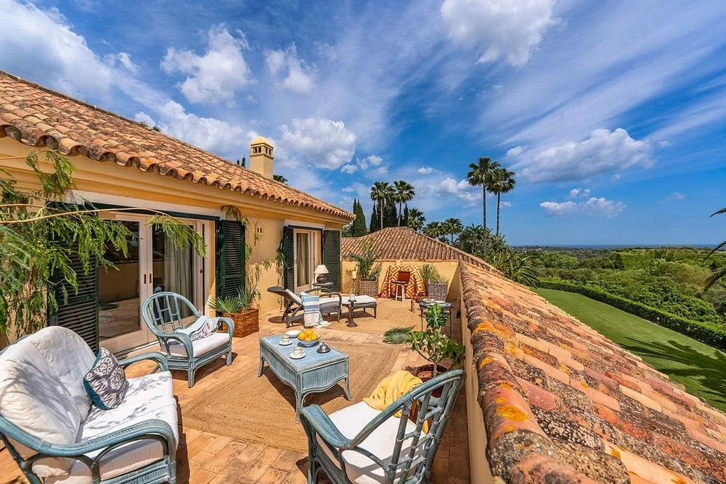 Terrasse - Chalet with Pool and Terrace in Sotogrande