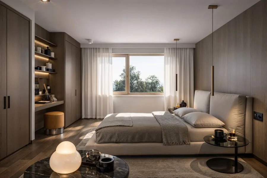 Bedrooms - Duplex Apartments with South Orientation in Holzem