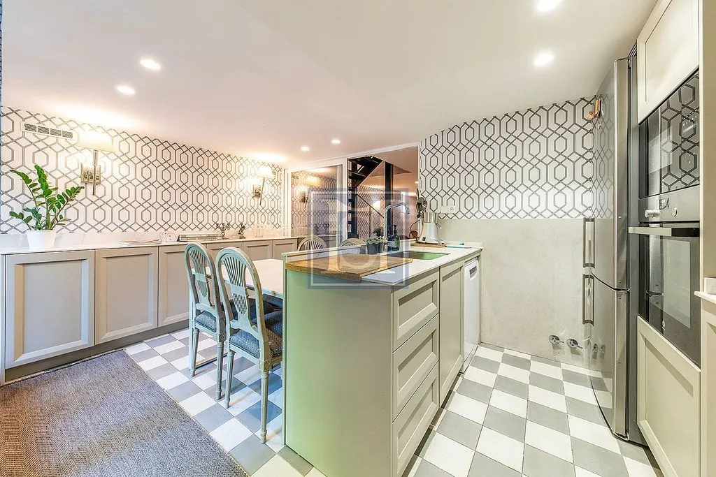 Kitchen - Penthouse with Pool in El Soto de la Moraleja