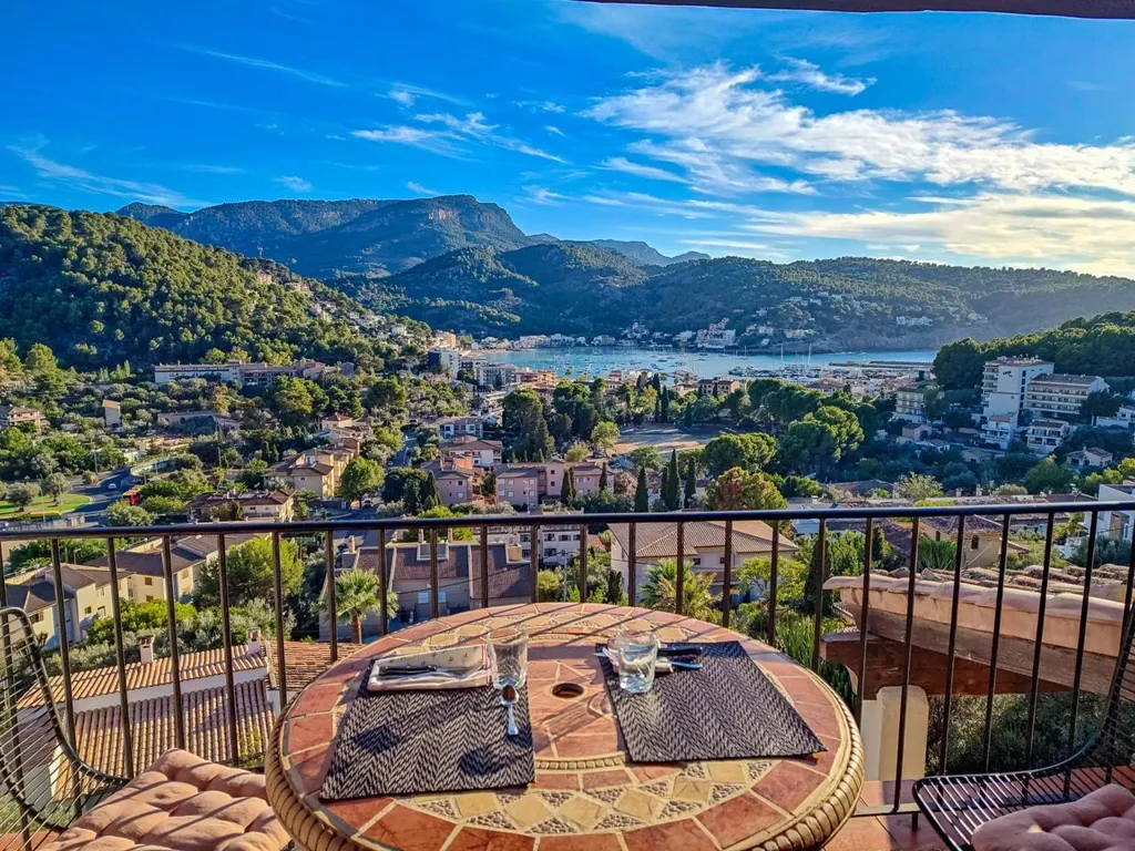 Balcon - Apartment with Sea View in Port de Sóller