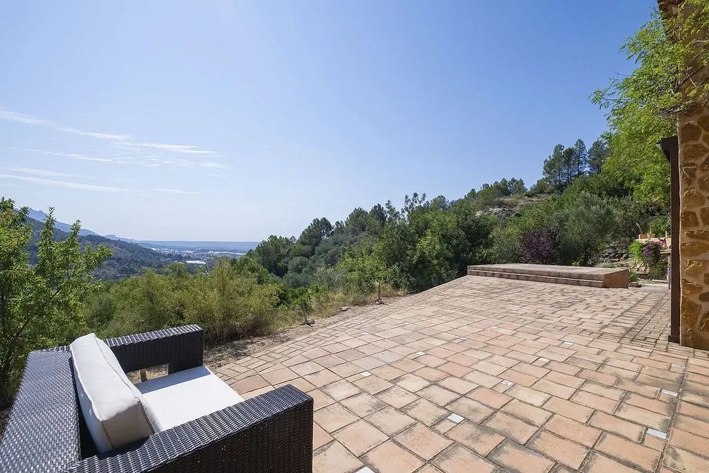 Terrasse - Villa with Pool and Terrace in Callosa d'En Sarrià