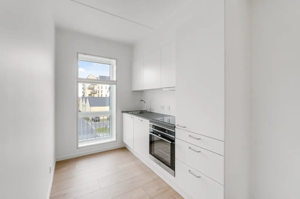 Cucina - 3-Bedroom Flat with Terrace in Viby J