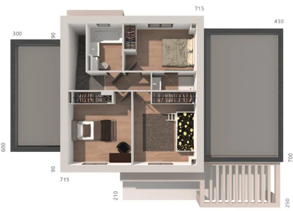 Plaan - New Build House with Garden in Toulouges