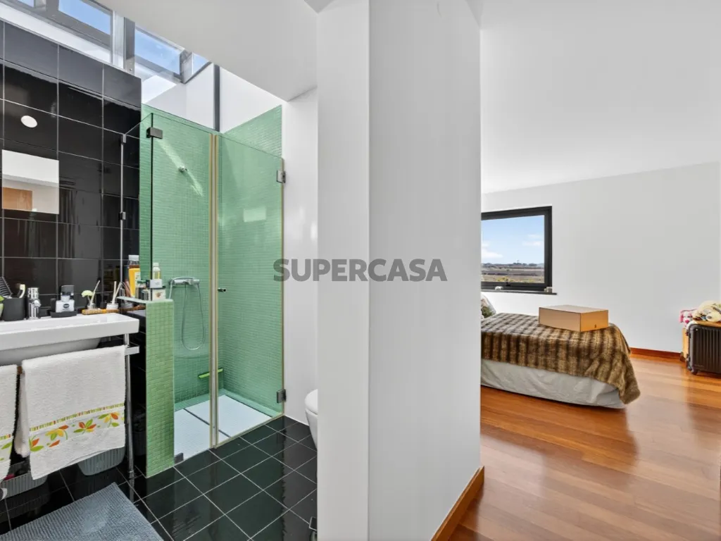Badezimmer - Modern Villa with Industrial Design in Assafora