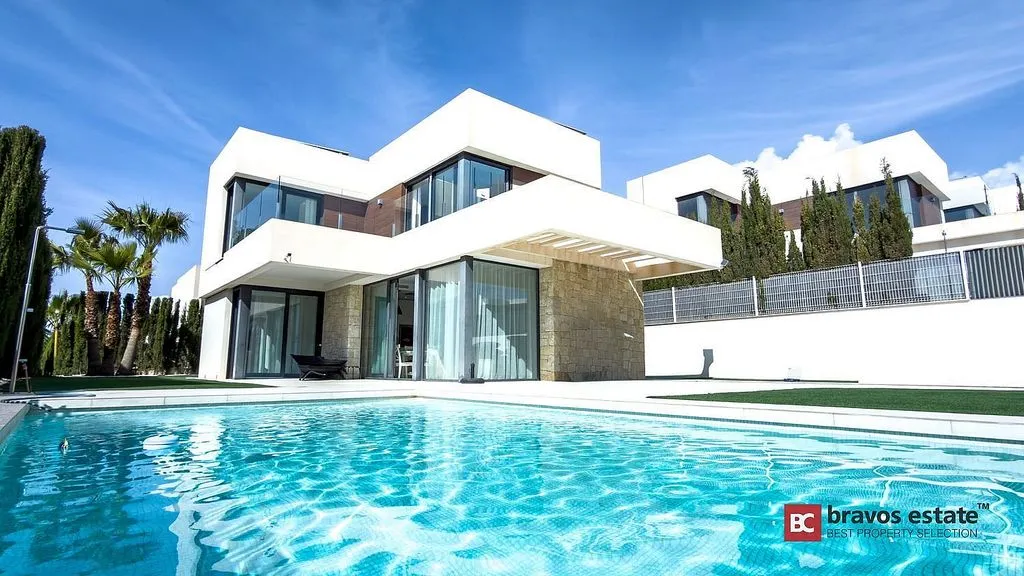 Pool - Modern Design Villa with Sea View in Benidorm