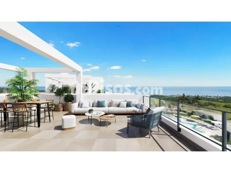 Terrass - Bright Apartment with Terrace in Estepona