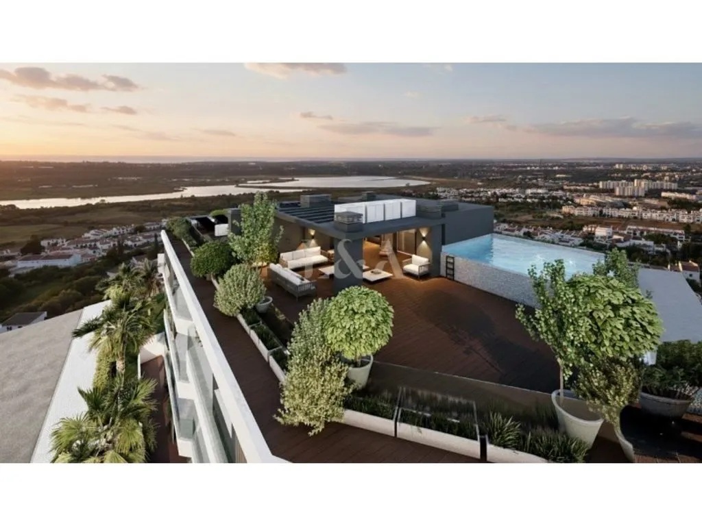 Vue aérienne - Luxury Flat with Rooftop Pool in Tavira