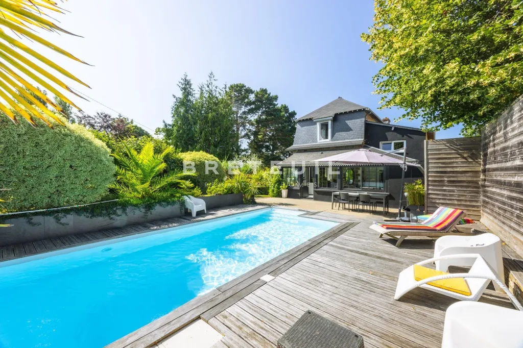 Bassein - Stone Cottage with Pool near Dinard Beach