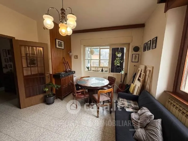 Comedor - Apartment with Terrace near Lake Delebio