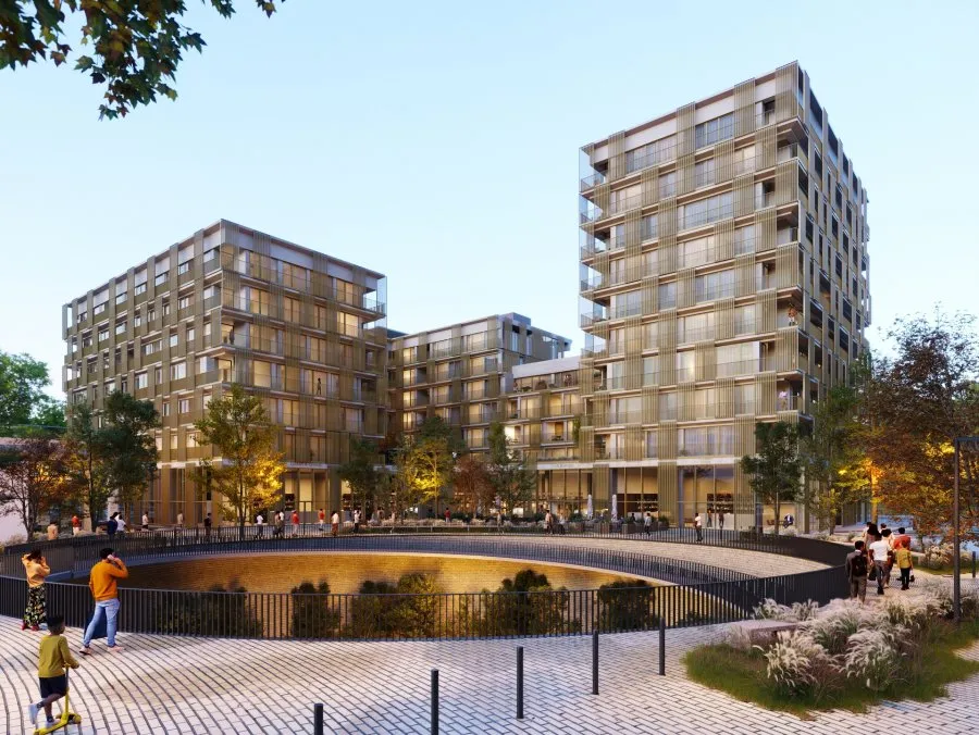 Ärihoone asukohas Belval