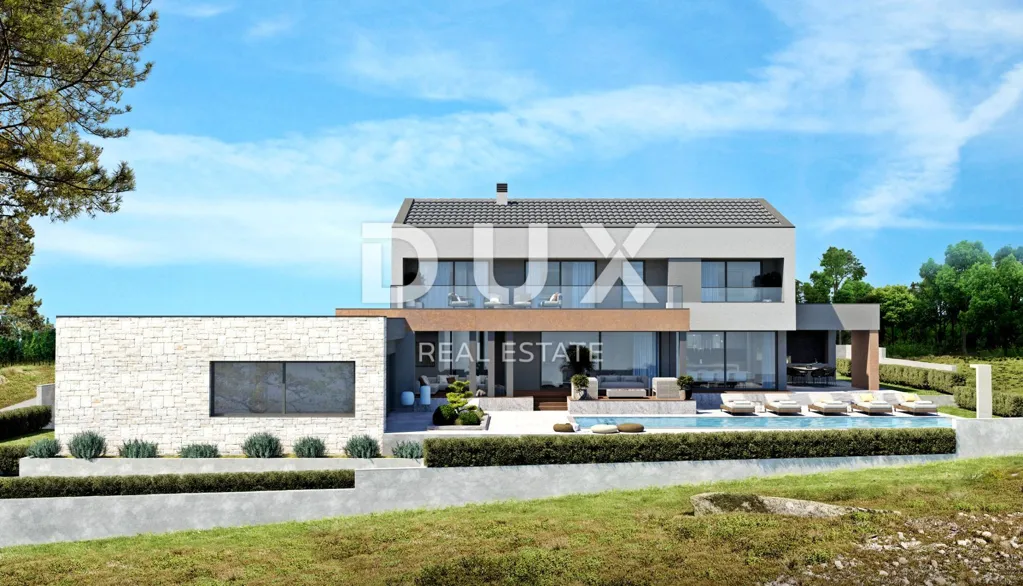 Permitted Plot with Project in Labin, Istra
