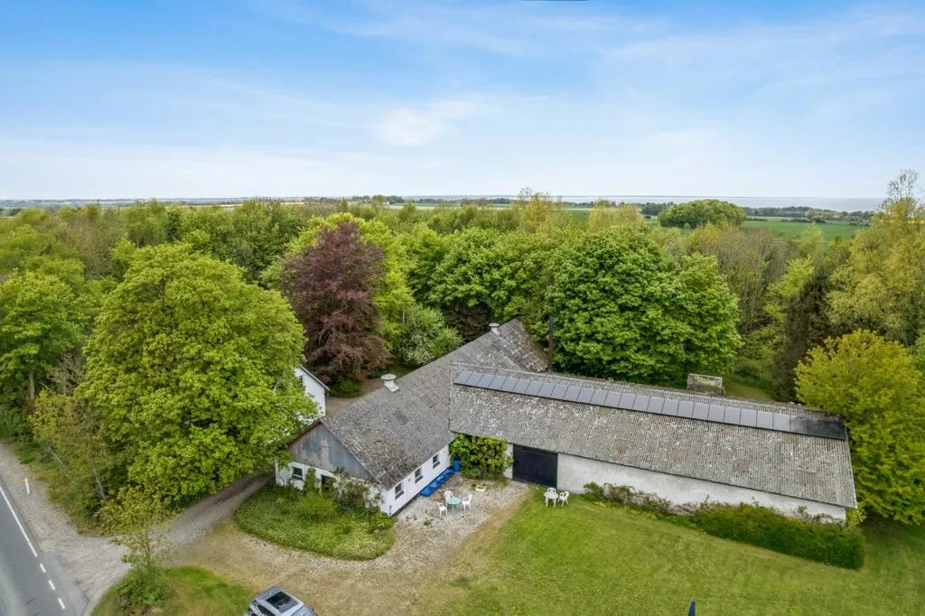 Õhuvaade - Villa with Sea View in Rygård Strand