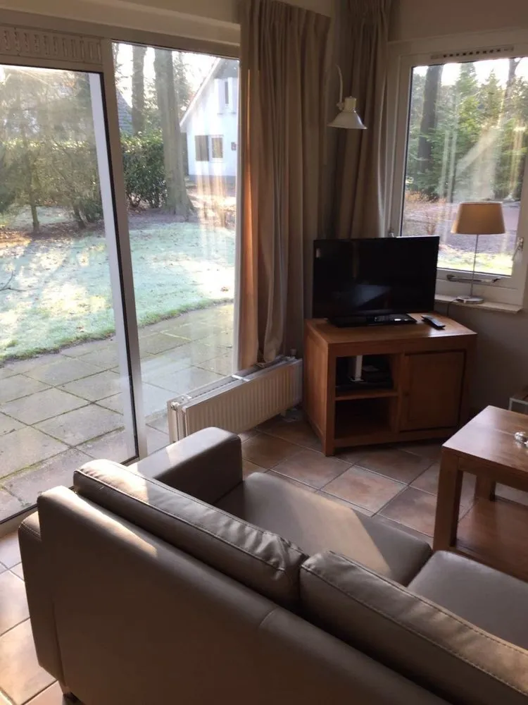 Living Room - Bungalow with Garden on Landgoed De Elsgraven