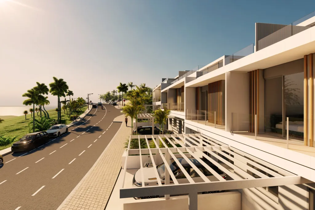 Exterior - Adjoined Villas with Sea View in Málaga