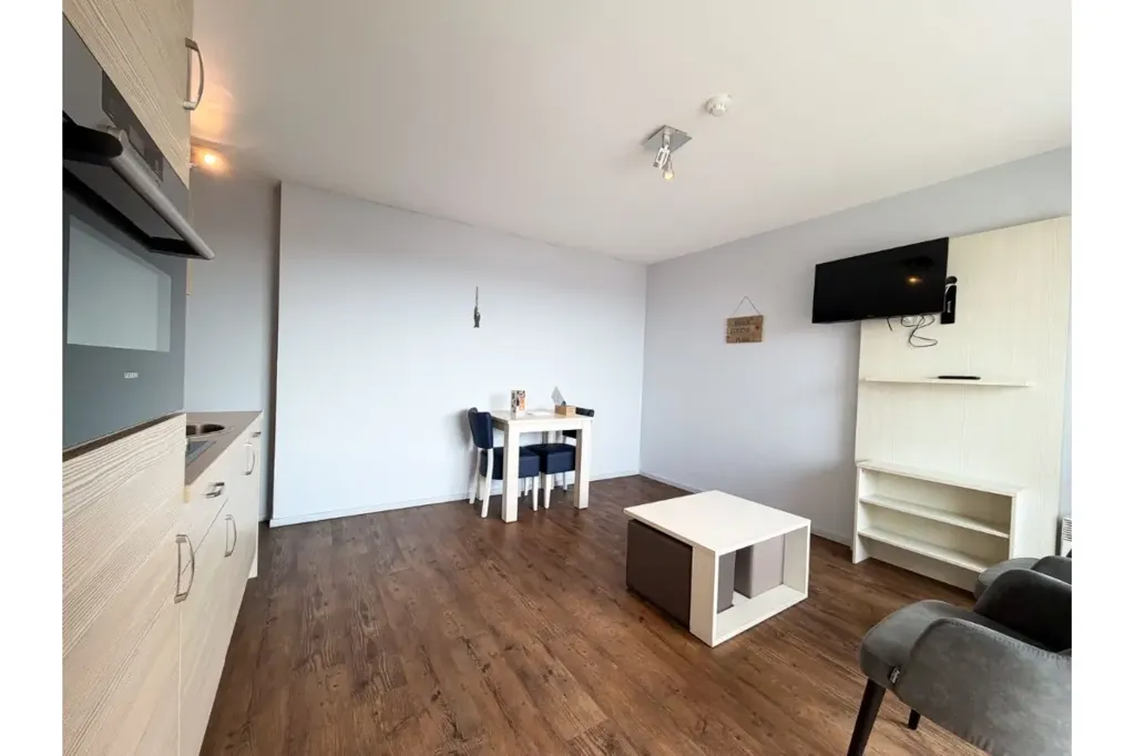 Séjour - Appartement Meublé avec Terrasse à Blankenberge