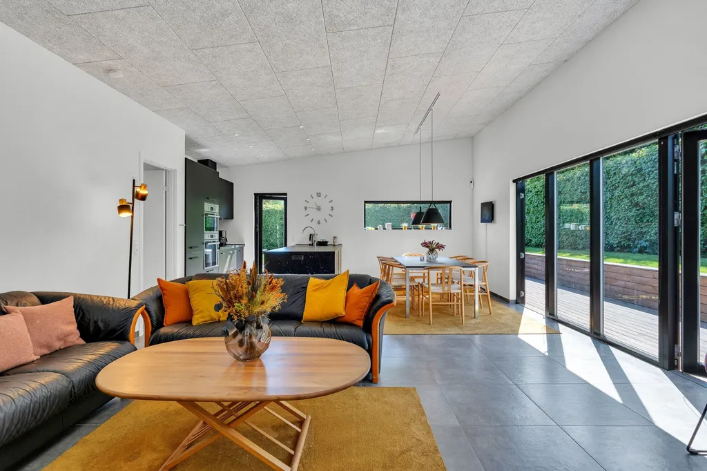 Séjour - Contemporary Summer House with Sea View in Ebeltoft