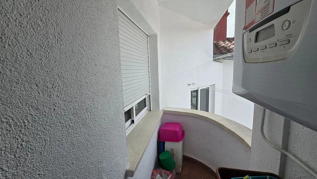 Balcony - Apartment with Pool and Terrace in Mijares