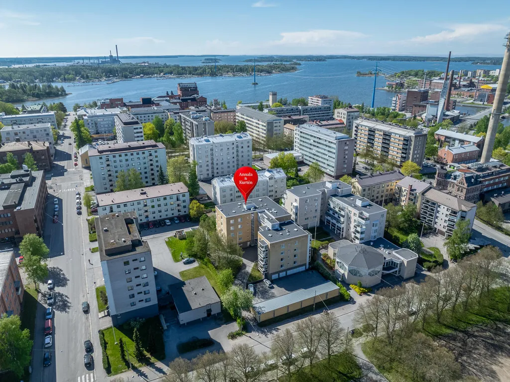 Vue aérienne - Appartement 3 pièces à Vaasa