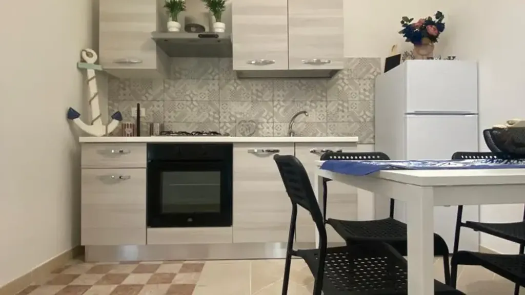 Köök - Seafront Apartment with Private Access, Francavilla Al Mare