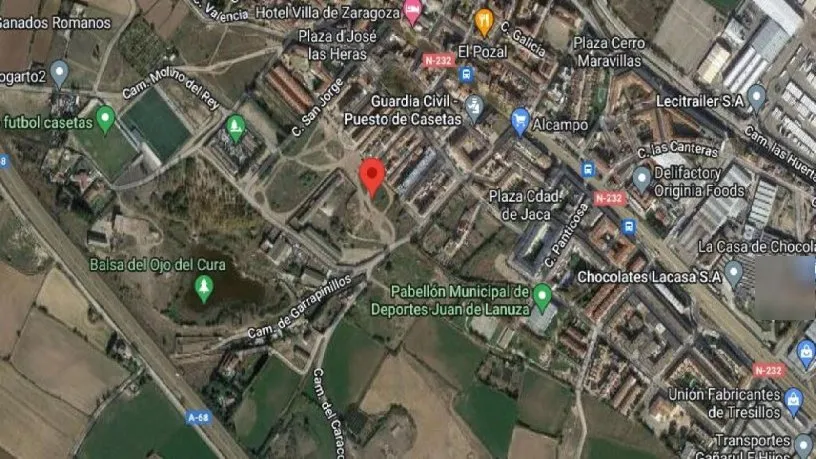Maa asukohas Zaragoza