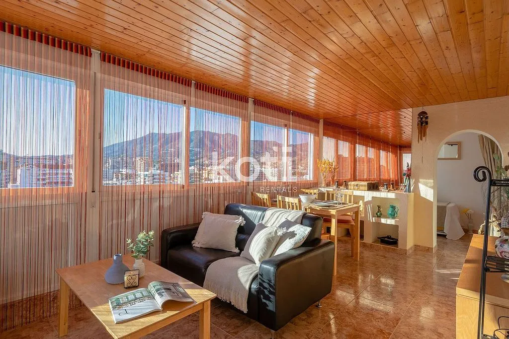 Séjour - Beachfront Apartment with Terrace in Los Boliches