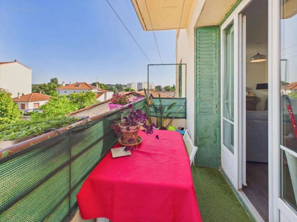 Balcon - Appartement T3 avec Balcon au Quartier Châteauvert à Valence