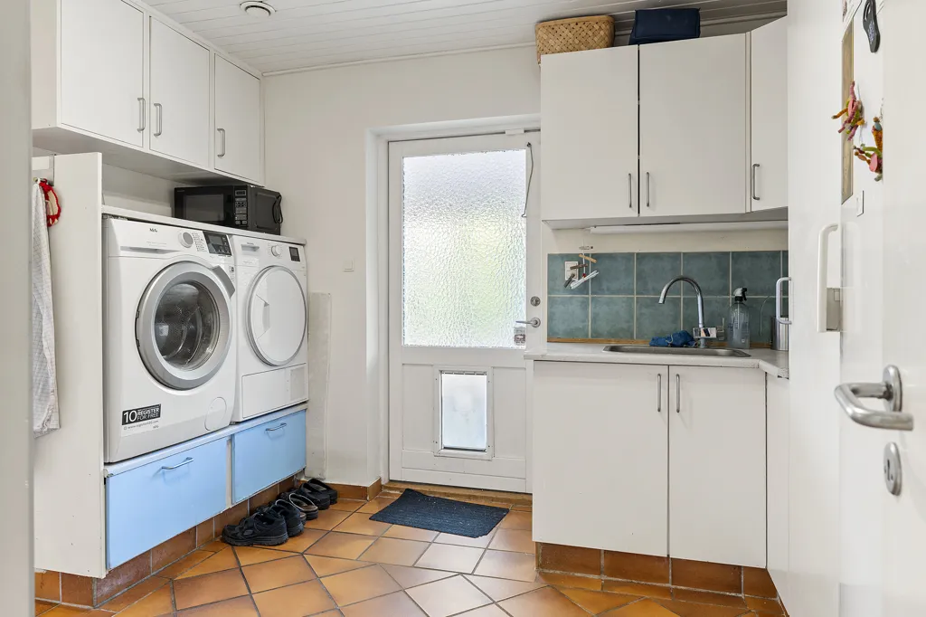Buanderie - Maison 3 pièces à Fårevejle