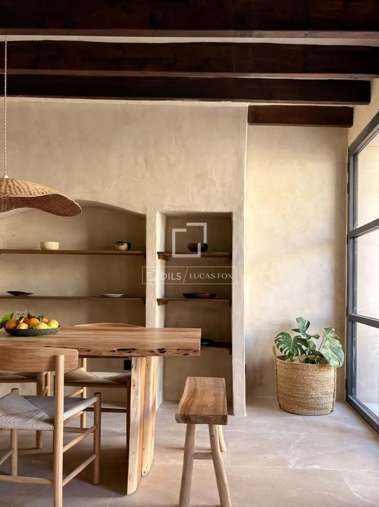 Salle à manger - Renovated Townhouse with Pool in Es Llombards