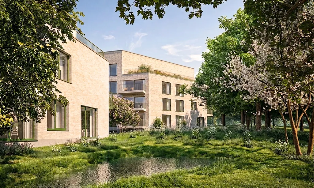 Jardin - Appartement 2 Chambres avec Cuisine Ouverte à Uccle