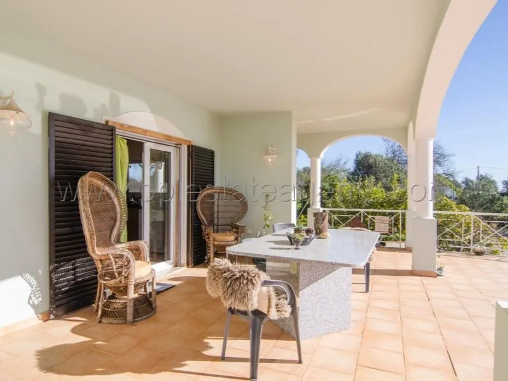 Terrace - Luxury Villa with Pool in Lagos Countryside
