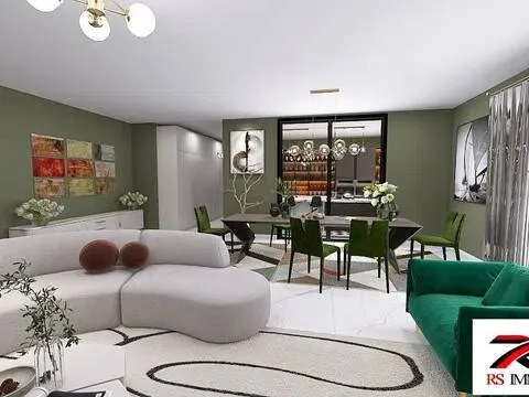 Soggiorno - Spacious Apartment with Balconies in Caserta