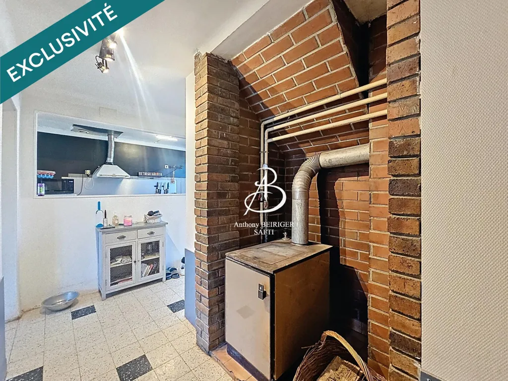 Cuisine - Maison Mitoyenne avec Terrasse à Landecourt