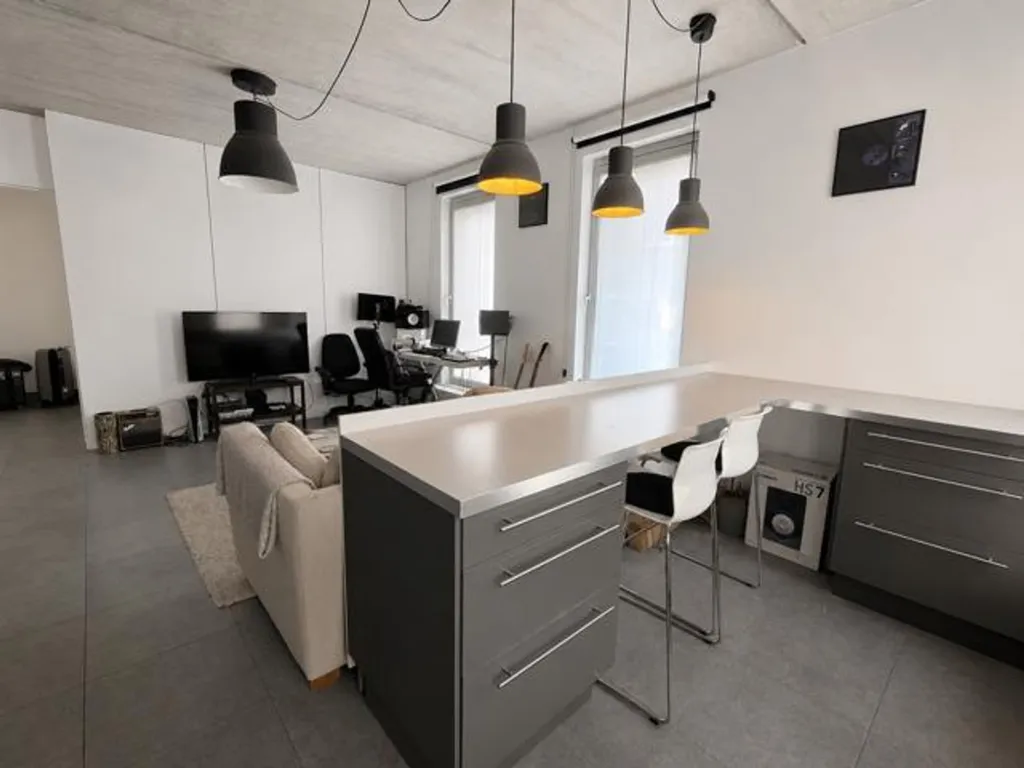 Köök - Modern Studio Apartment in Berchem