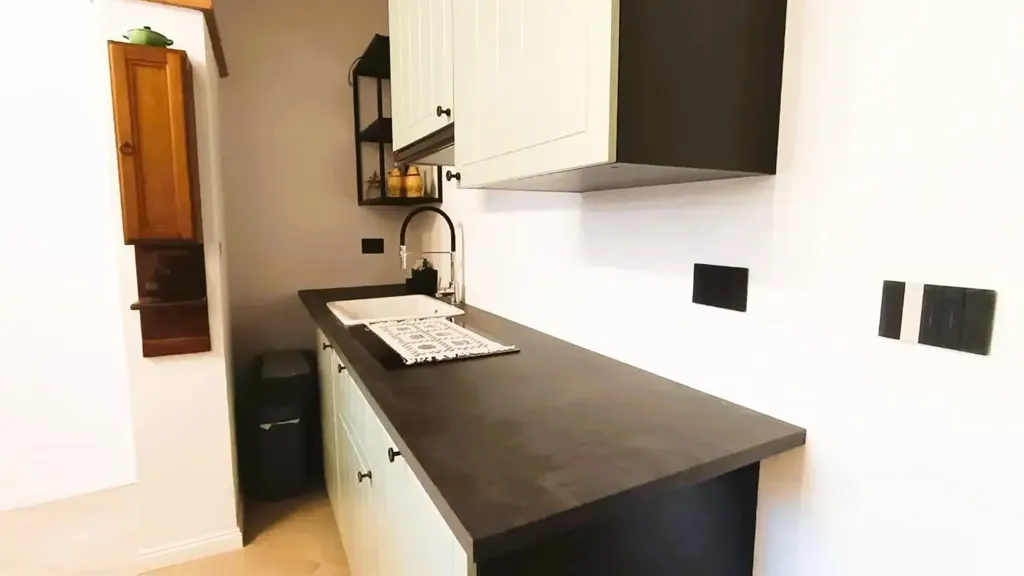 Köök - Rustic-Style Flat with Private Garden in Empoli