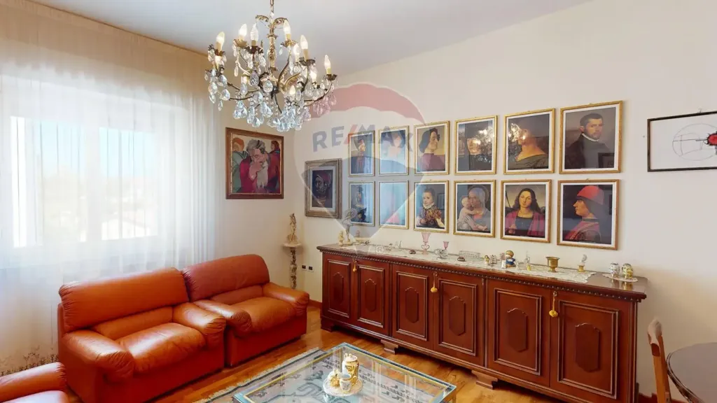 Séjour - Apartment with Two Terraces in Fabriano