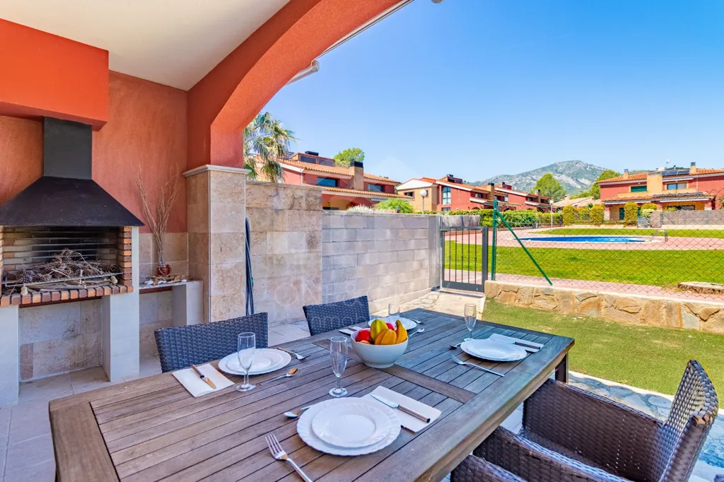 Terrasse - Duplex with Pool View in El Casalot-Bonmort