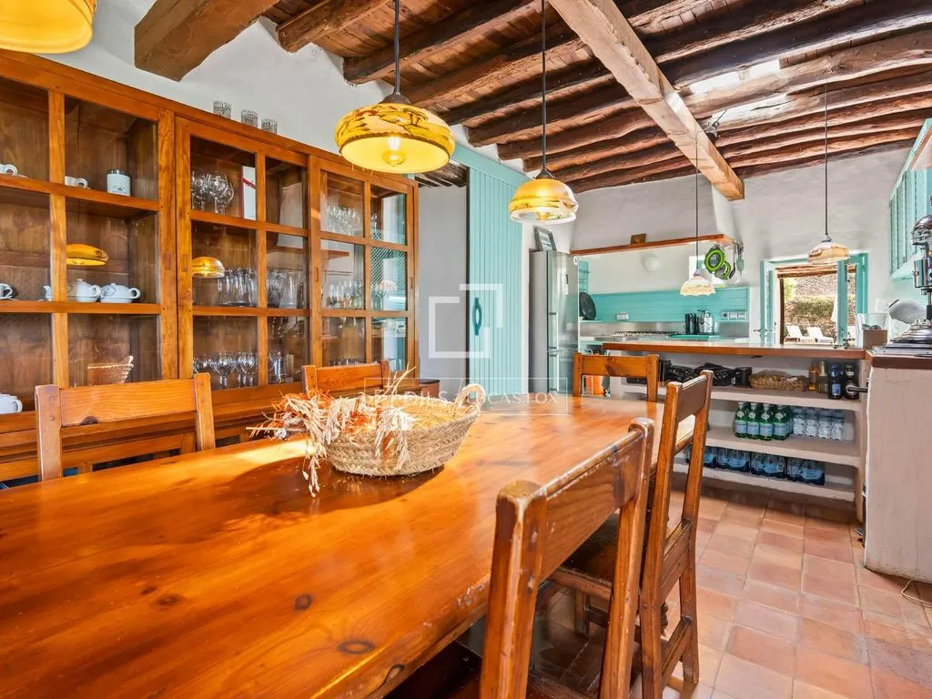 Salle à manger - Restored Finca with Sea View in San Jose