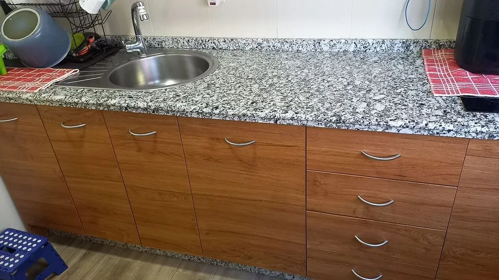 Cuisine - TWO-Bedroom Flat with Terrace in Zubia