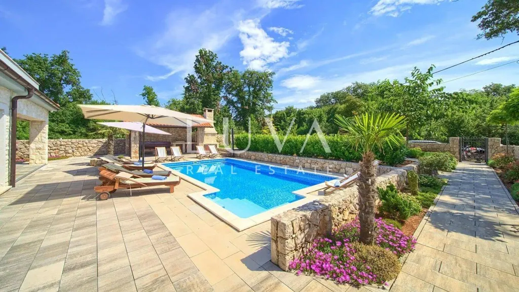 Piscine - Luxury Villa with Pool in Krk, Kvarner