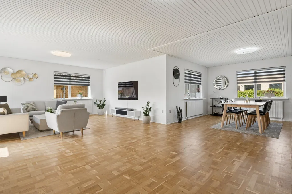 Living Room - Fenced Villa with Garden in Erritsø